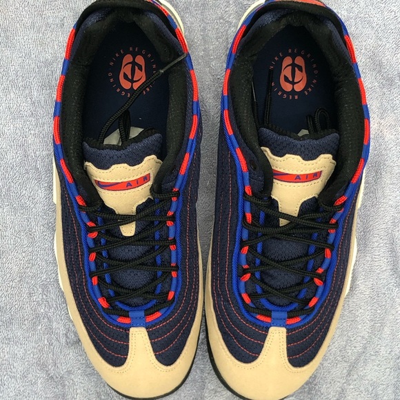 Nike ACG Air Skarn Trail Hiking Shoe Sand/Blue - Picture 2 of 6